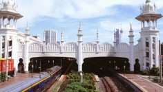 Kuala Lumpur - budova vlakovho ndra