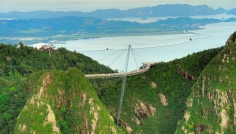 Langkawi - lanovka a závěsný most