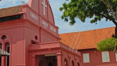 Melaka - kostel