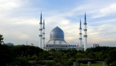 Alam Shah - Modrá mešita